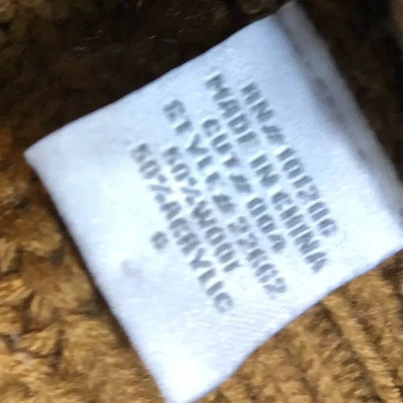 Soft Surroundings Gold Cap Sleeve Front Button Knit Sweater Size Small - Picture 4 of 7